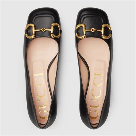 gucci flattrack|Gucci Women's Horsebit slingback ballet flat.